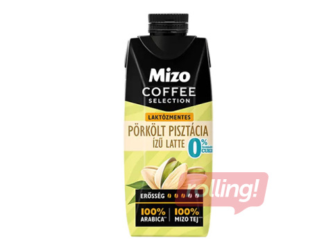 Kafijas dzēriens Mizo Latte ar grauzdētu pistāciju garšu, UHT, 250ml