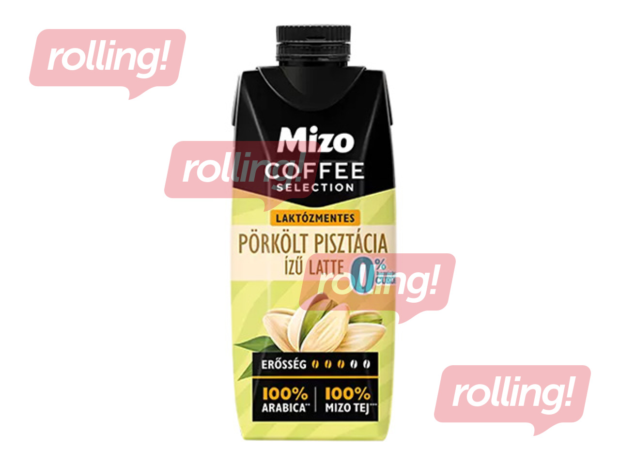 Kafijas dzēriens Mizo Latte ar grauzdētu pistāciju garšu, UHT, 250ml