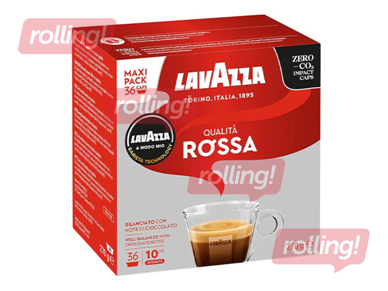 Kafijas kapsulas Lavazza a Modo Mio Qualita Rossa, 36gab