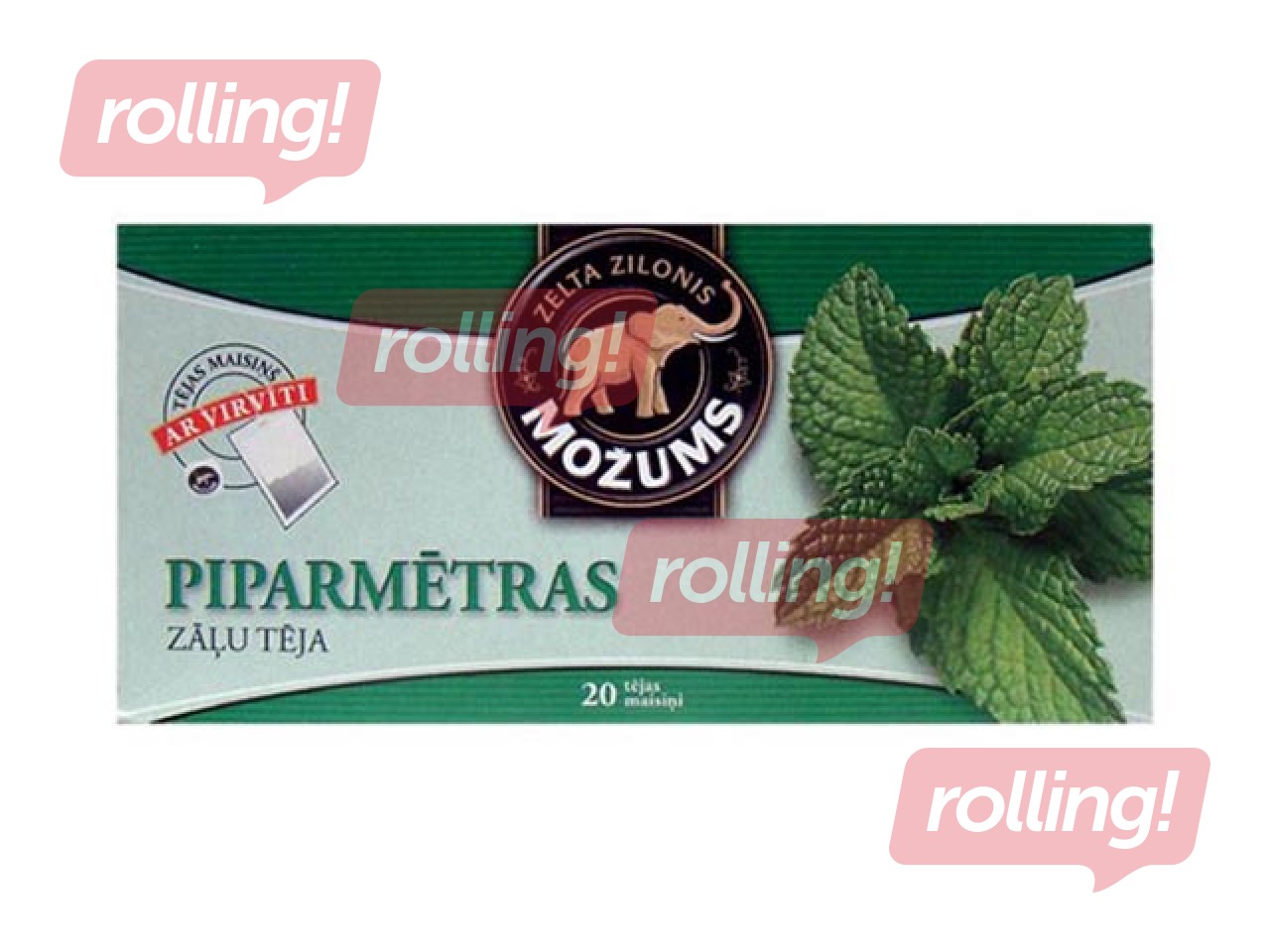 Tea Peppermint Možums, 20 Pac.