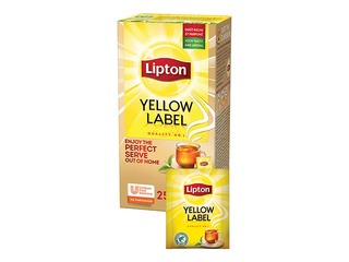 Black tea Lipton, Yellow Label, 25 pac.