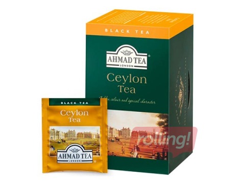 Tēja melnā Ahmad Tea Ceylon, 20 pac.