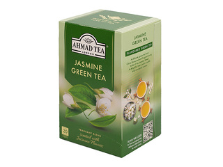 Jasmiini roheline tee Ahmad, 20 kiles teepakki