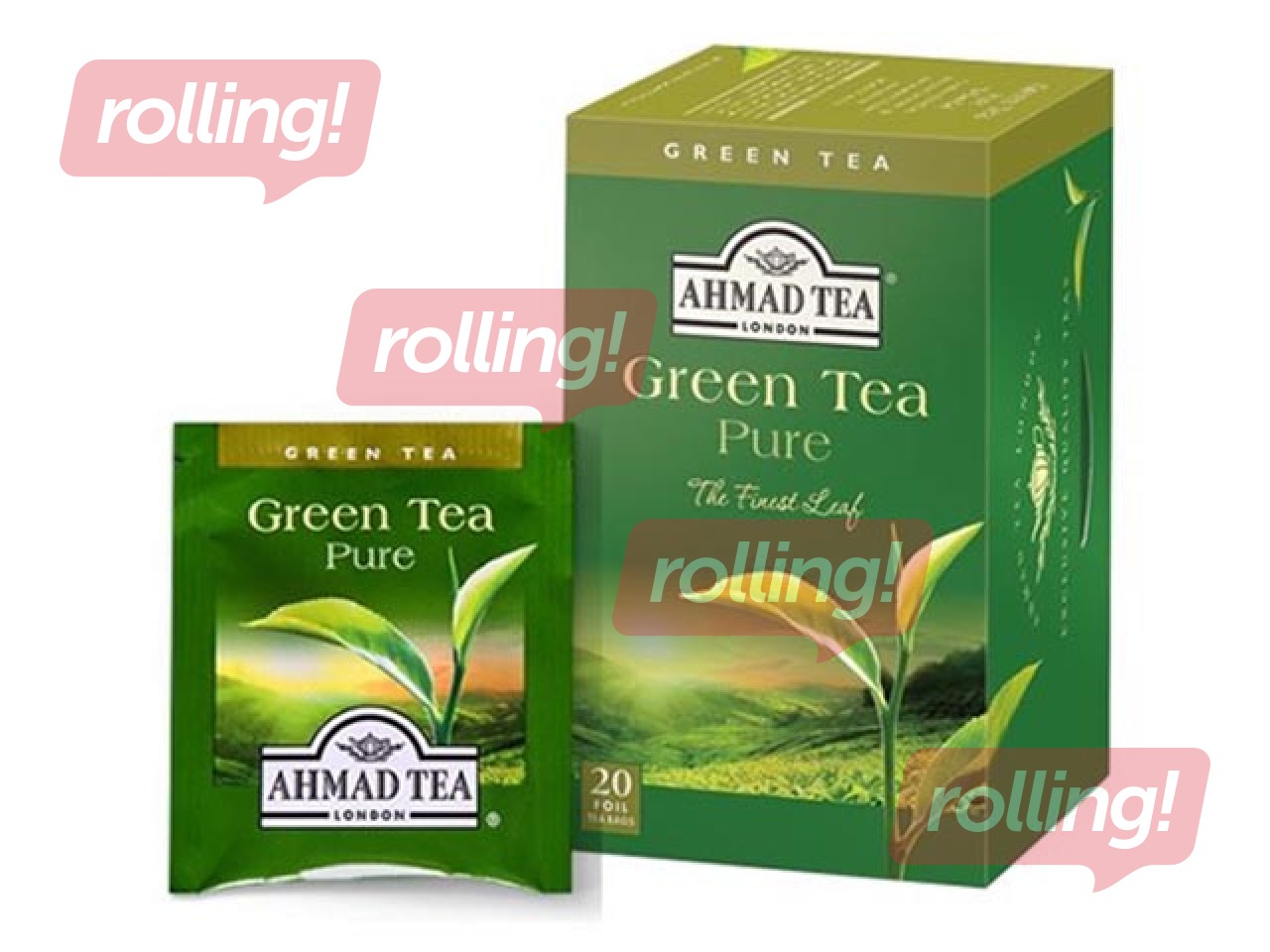 Tēja zaļā Ahmad Green, 20 pac.