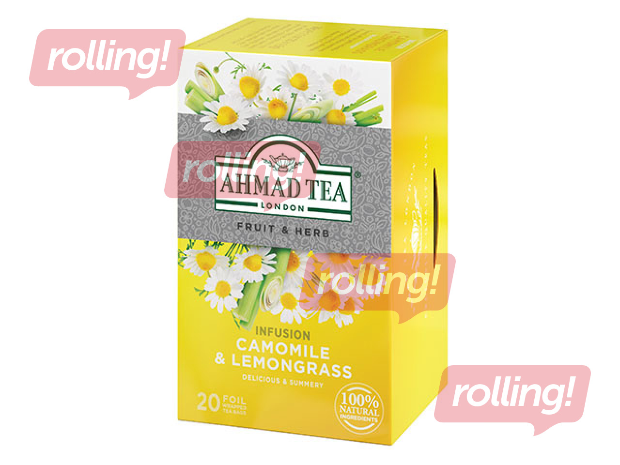 Tēja zāļu Ahmad, kumelīšu, 20 pac.