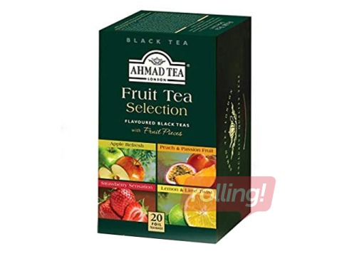 Tēja melnā Ahmad Tea, 4 dažādi veidi, 20 pac.