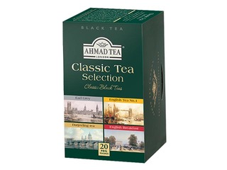 Tea black, Ahmad 4 different types, 20 Pac.