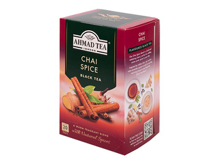 Tea black flavored Ahmad Chai Spice, 20 tea bags