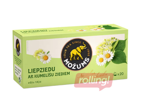 Tēja zāļu Možums, liepziedu ar kumelītēm, 20 pac.