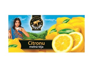 Чай чёрный Možums, лимонный, 20 пак.