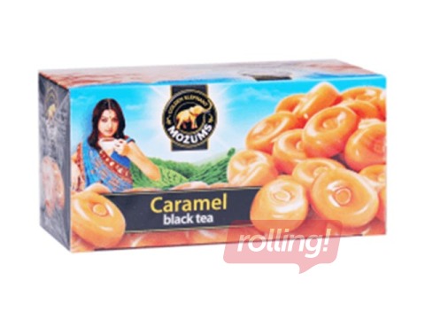 Black tea Možums, caramel cream, 20 tea bags