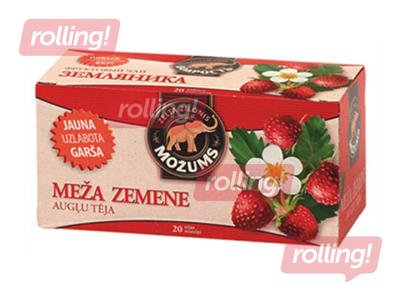 Tēja augļu Možums, meža zemene, 20 pac.