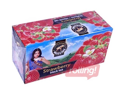 Black tea Možums, strawberry, 20 pac.