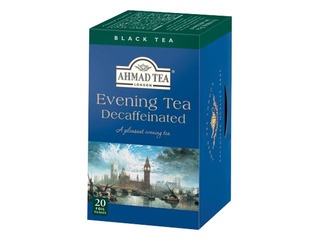 Tēja melnā Ahmad Tea bez kofeīna, 20 pac.