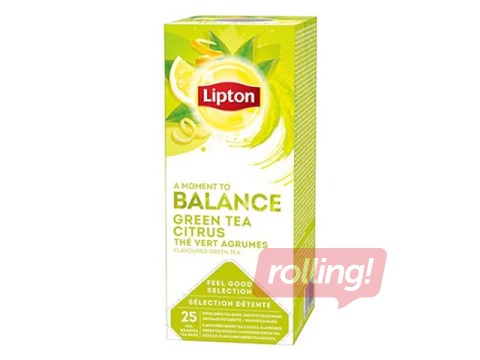 Green tea Lipton, citrus, 25 pac. 