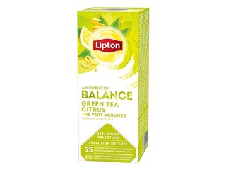 Green tea Lipton, citrus, 25 pac. 