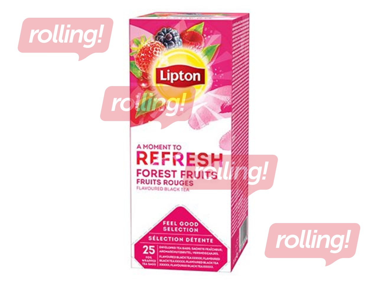 Tēja melnā Lipton, Meža ogu, 25 pac. 