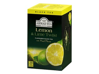 Tēja melnā Ahmad Tea Lemon&Lime, 20 pac.