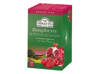 Green tea Ahmad Raspberry & Pomegranate, 20 pcs.