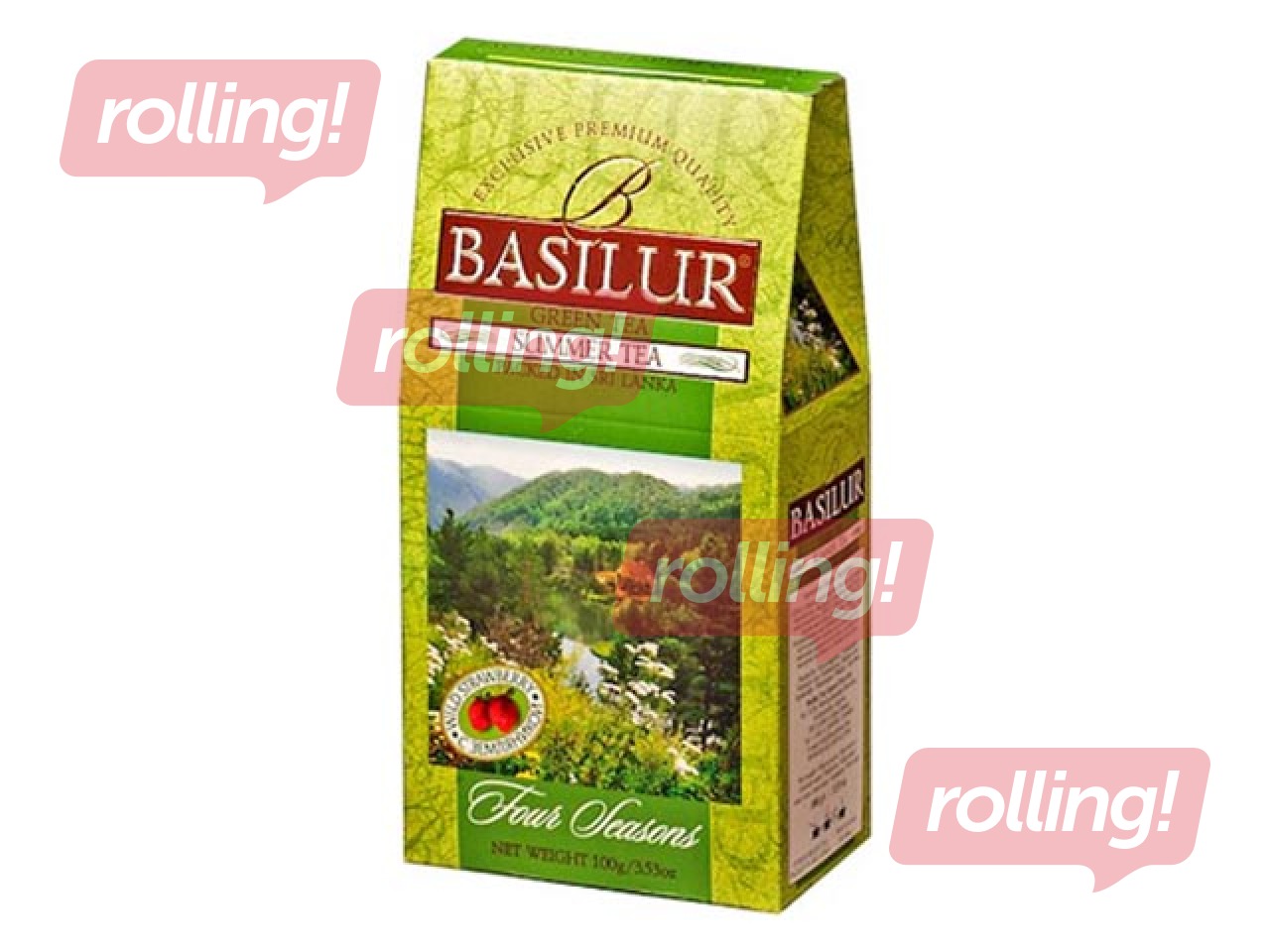 Зелёный чай Basilur  4 Seasons Summer Tea,100 гр.