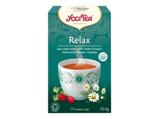 Ayurvedic tea Bio Yogi Relax, 17 pcs. 