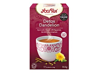 Tēja ajūrvēdas Bio Yogi tēja Detox Organisma attīrīšanai, 17 pac.