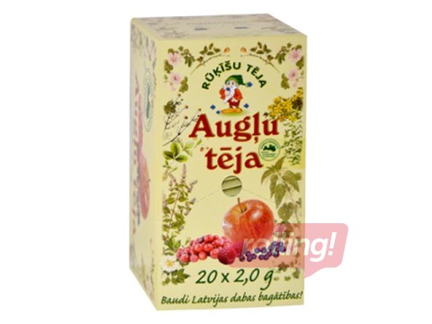 Puuviljatee Rūķīšu Tēja, 20 x 2 g