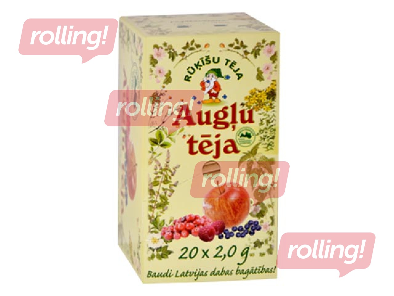 Puuviljatee Rūķīšu Tēja, 20 x 2 g
