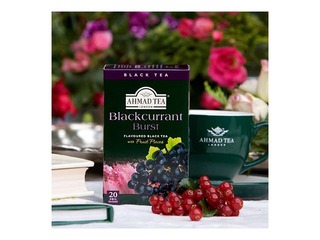 Tēja melnā aromatizētā Ahmad Upeņu, 20 pac.