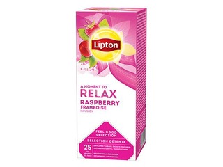 Фруктовый чай Lipton, шиповник и малина, 25 пакетиков