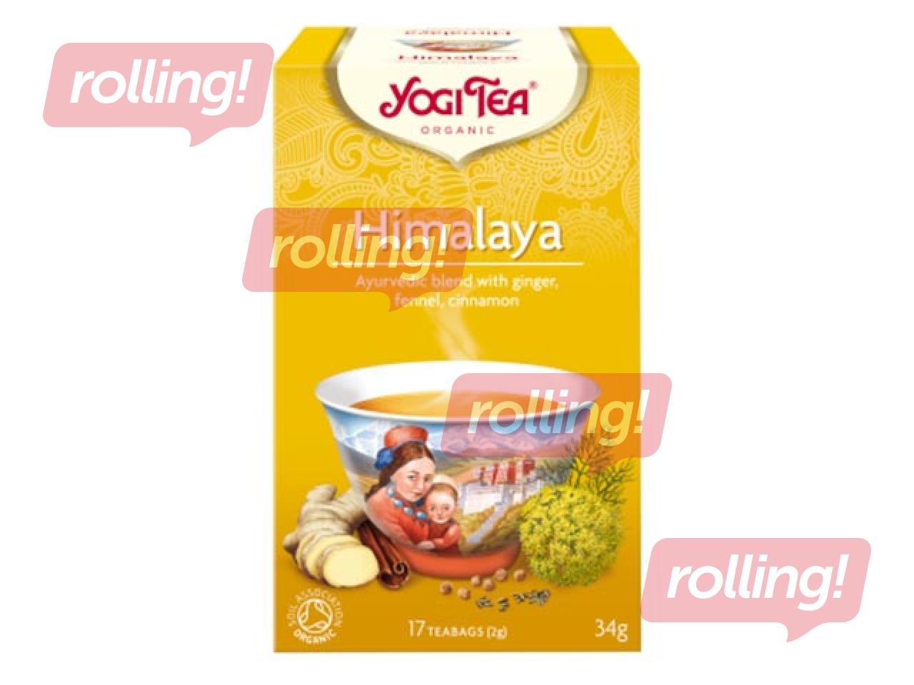 Ayurvedic tea BIO Yogi Himalaya, 17 pcs. 