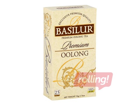 Tēja zaļā Basilur Oolong, 25 pac.