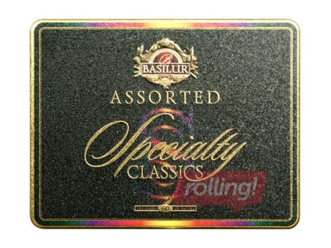 Tēja melnā un zaļā Basilur Specialty Classic Asorti, 60 pac.