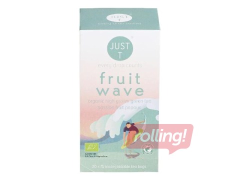 Tēja zaļā Just-T Fruit Wawe, Bio, 20 pac.