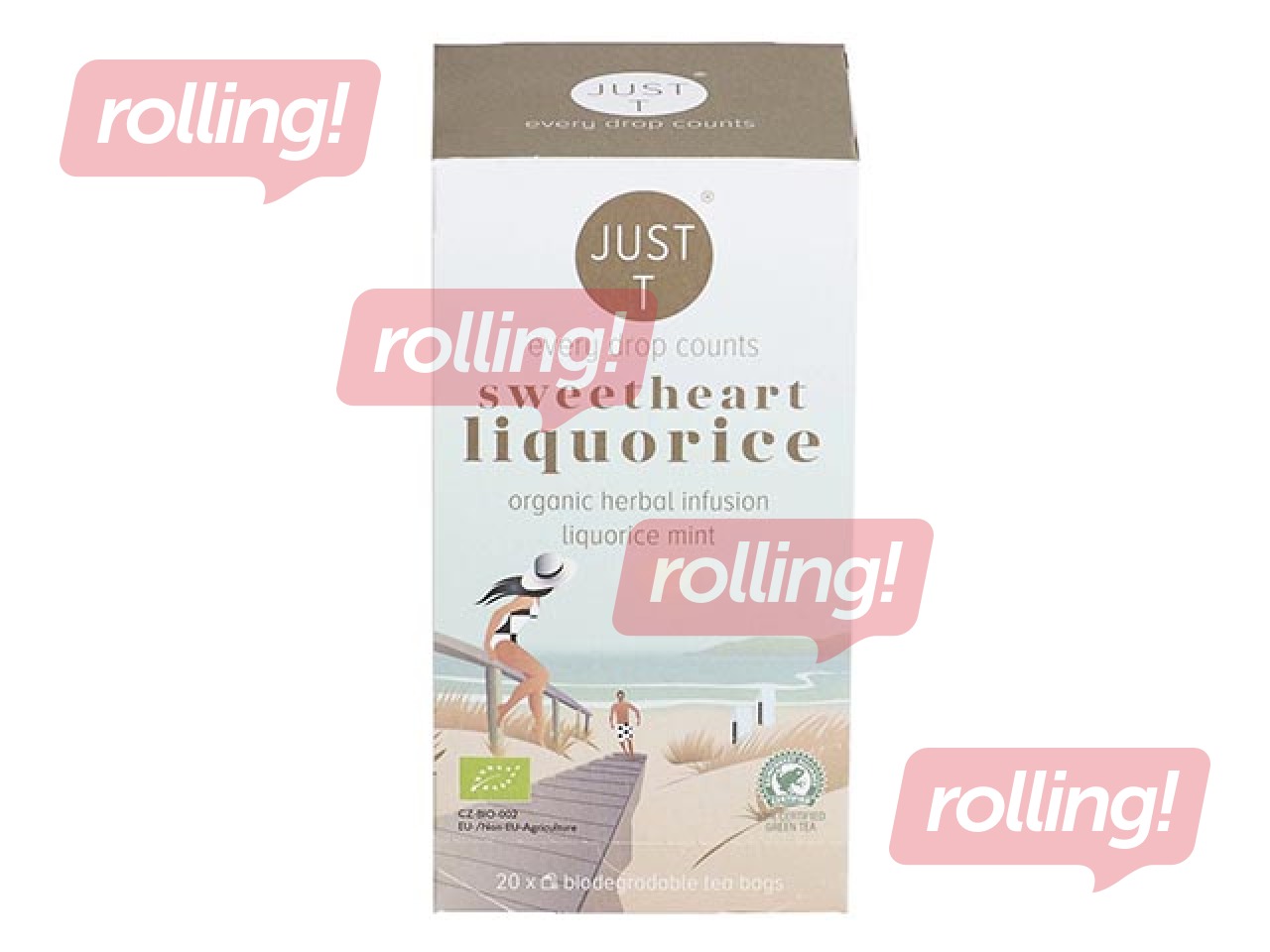 Taimetee Just-T Sweetheart Liquorice Bio 2g x 20