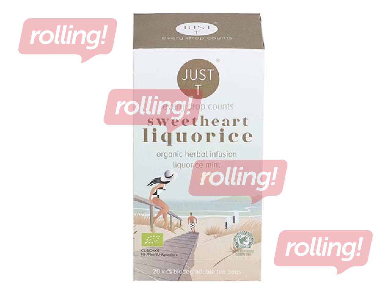 Травяной чай Just-T Sweetheart Liquorice Bio 2г x 20