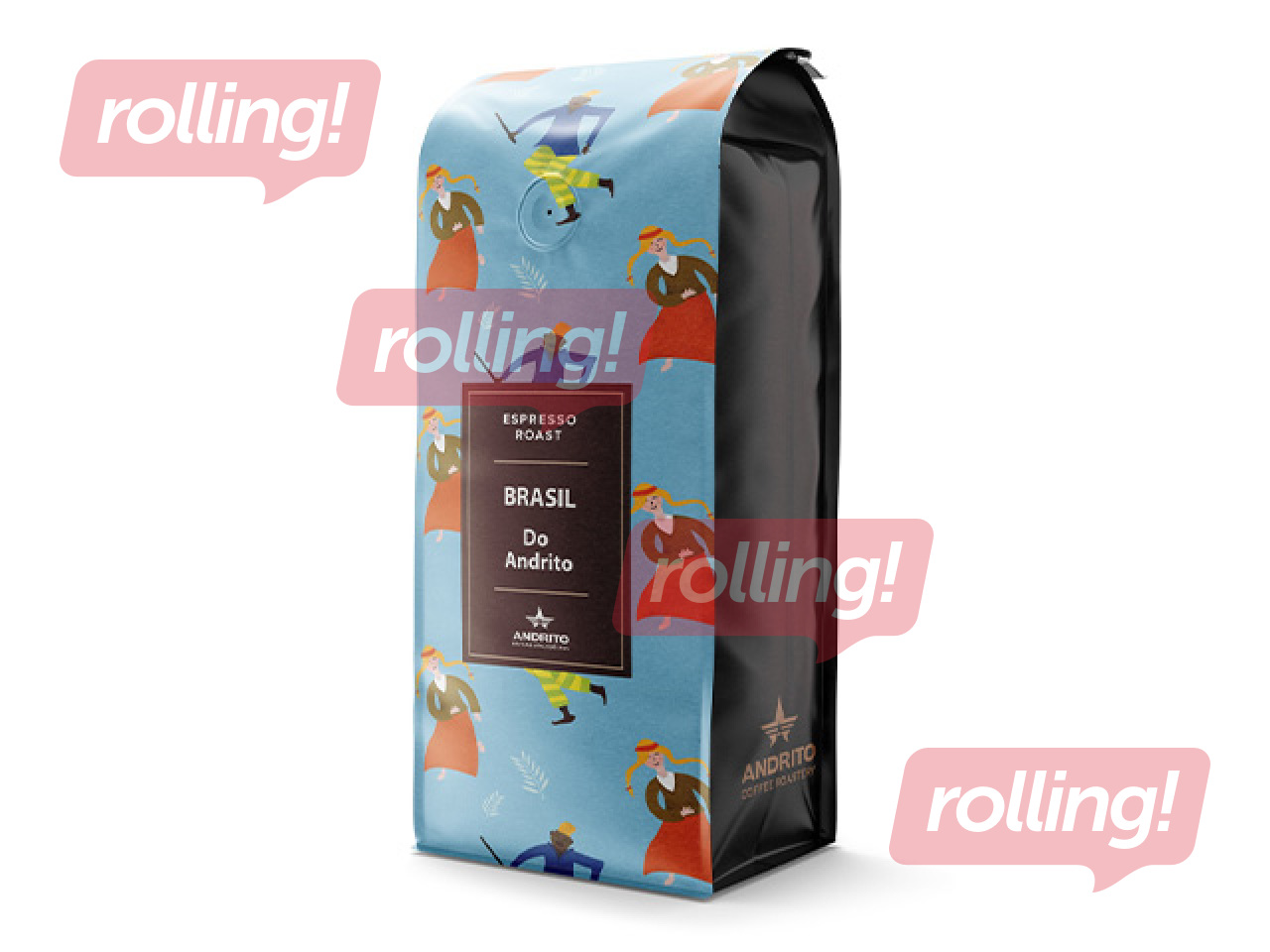Kafijas pupiņas Andrito Brasil Do Espresso, 1kg