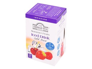 Tēja aukstā Ahmad, Cold Brew Summer Fruits, 20 pac.