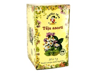 Tēja zāļu Rūķīšu tēja, Asorti, 20 pac.