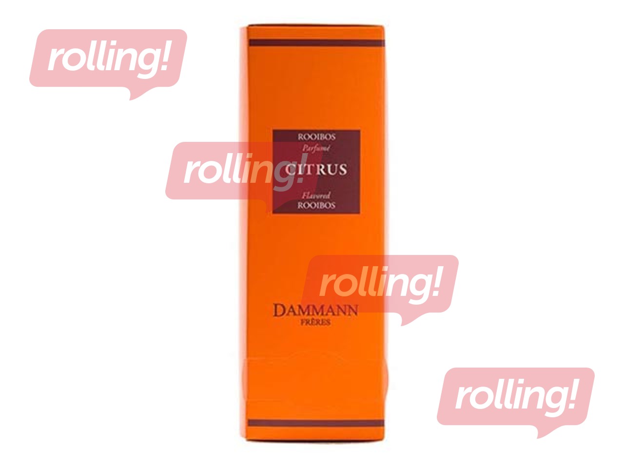 Tēja sarkanā Dammann Rooibos Citrus, 24 pac.