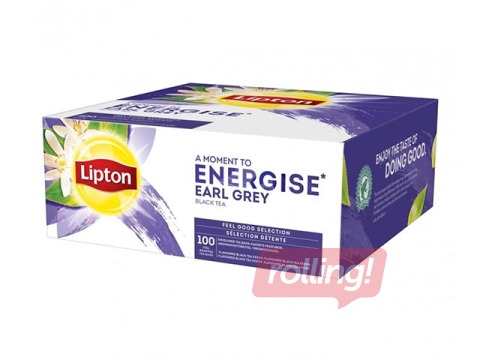 Чай черный Lipton Earl Grey, 100 pac.