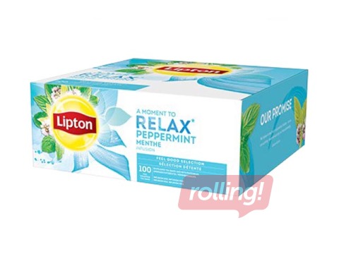 Peppermint tea Lipton, 100 pcs