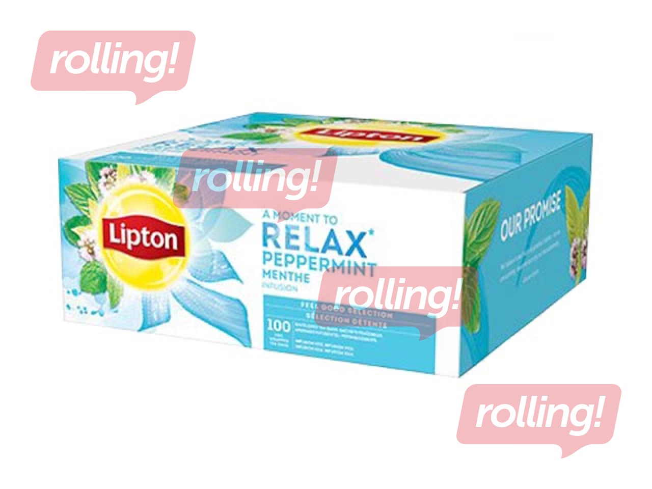 Peppermint tea Lipton, 100 pcs