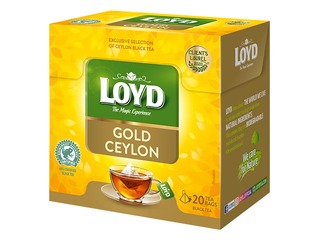 Tēja melnā Loyd Pyramids Gold Ceylon, 20 pac.