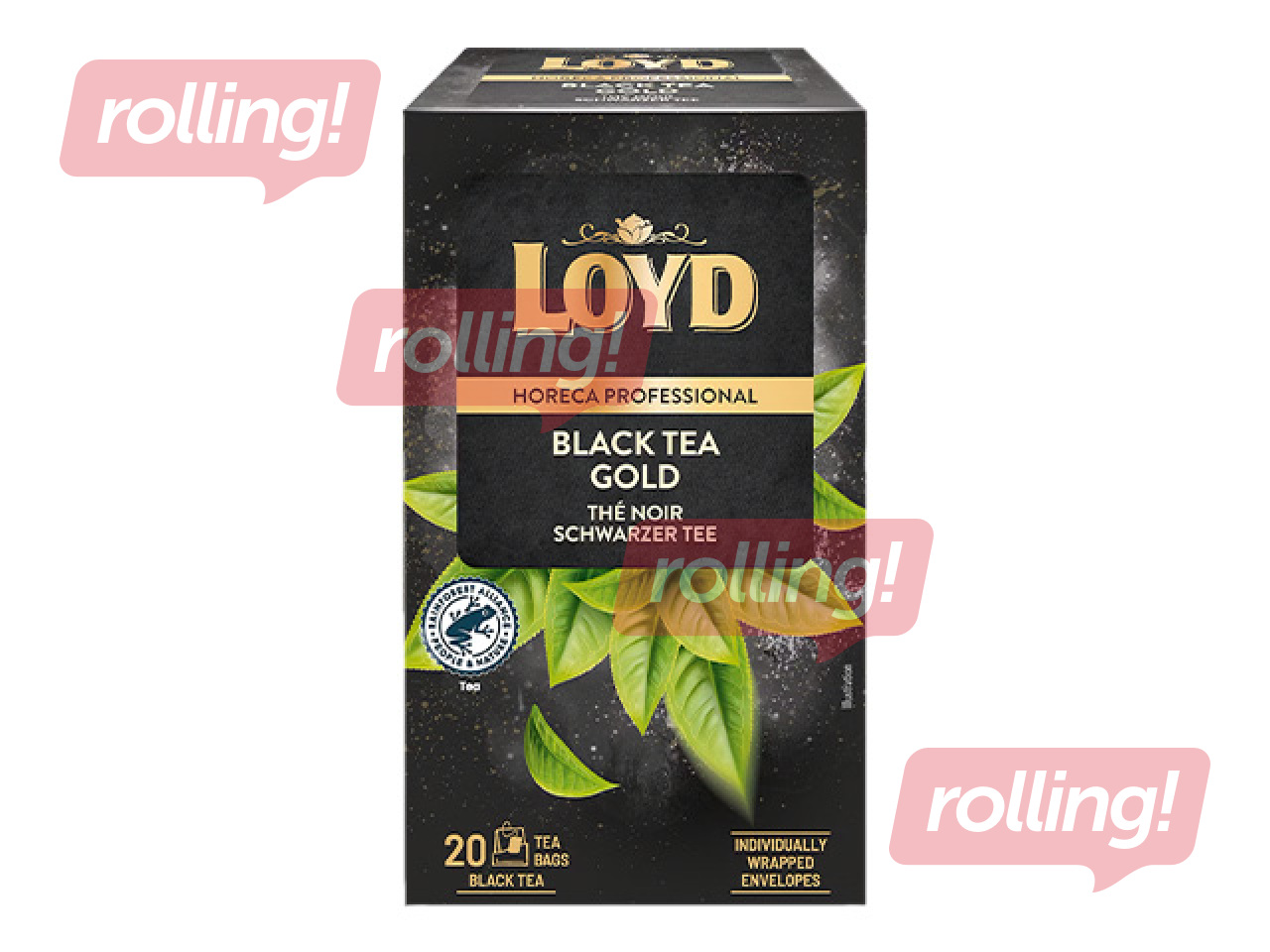 Tēja melnā Loyd Gold FS, 20 pac.