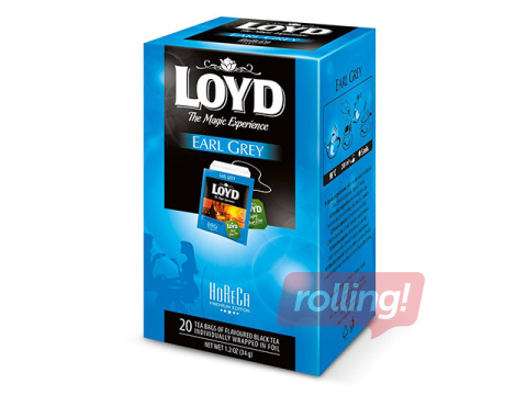 Tēja melnā Loyd Earl Grey FS, 20 pac.