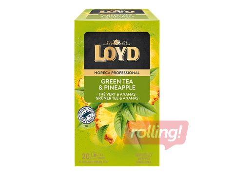 Tēja zaļā Loyd ar ananāsu garšu FS, 20 pac.