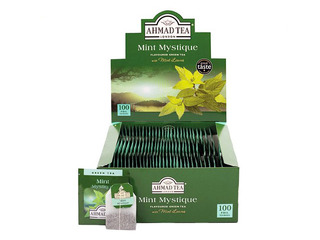 Tea green Ahmad Mint Mistique, 100 pac.