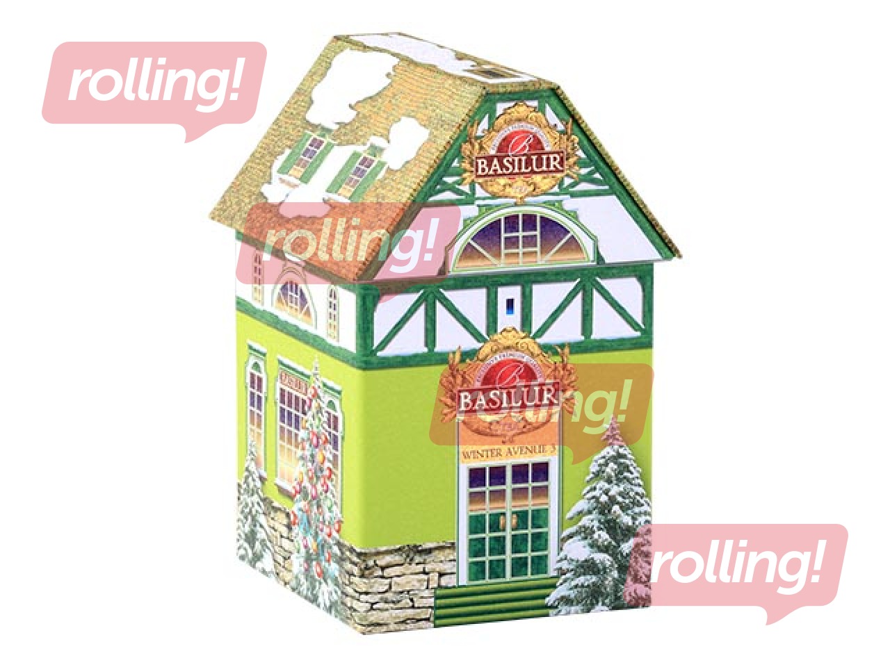 Tēja zaļā, Basilur, Winter Avenue 3, 100g