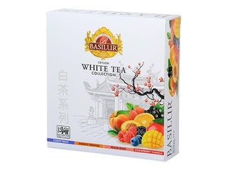 Tēja baltā Basilur Premium White Tea  Assorted , 40 pac.